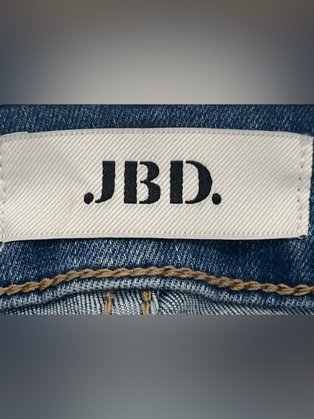 JBD  "JUST BLACK DENIM" Patch Pocket Wide Leg Jeans, Size 25 - Picture 2 of 9